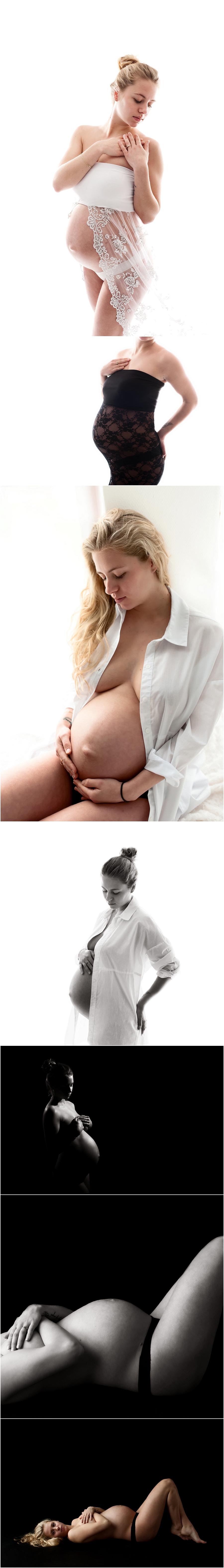 Beau 35 weken zwanger - Zwangerschapsfotografie Veghel