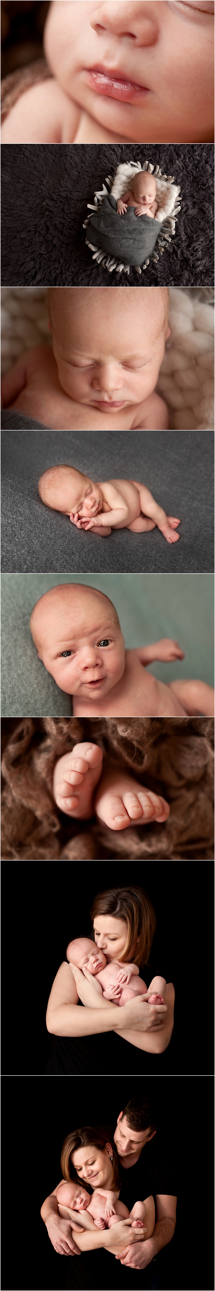 Luuc 15 dagen jong - Newborn fotoshoot Lent