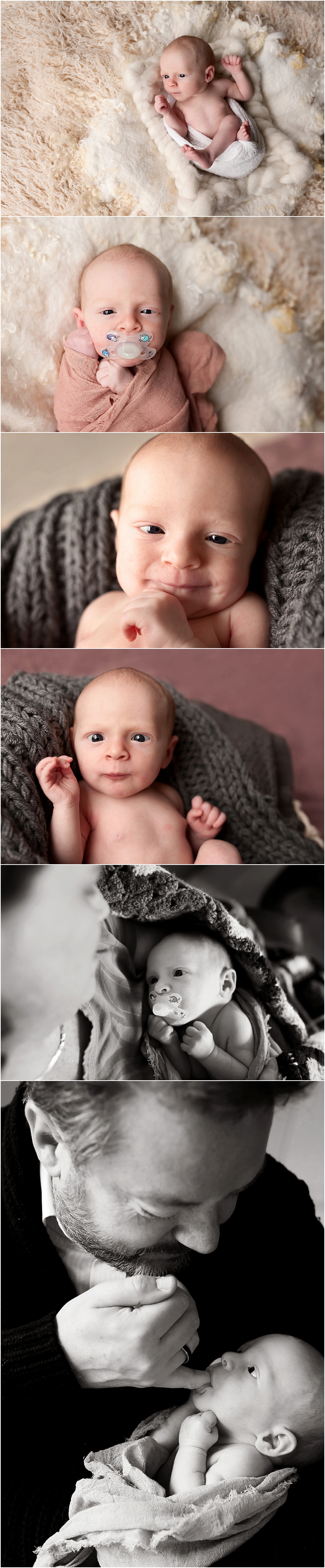 Alex 3 weken jong - Newborn fotografie Gendt