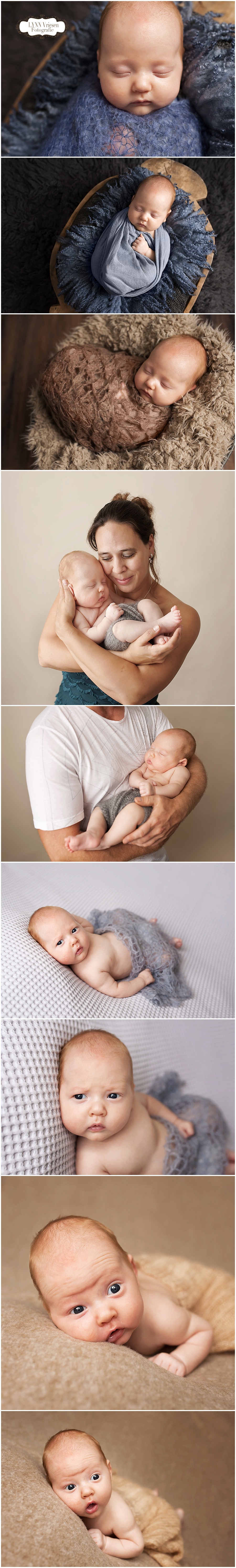 Daan 14 weken - Newborn fotografie Beuningen