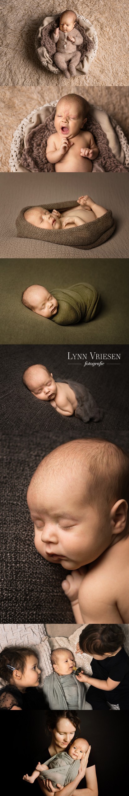 Lucas 6 weken – newborn fotoshoot Bergharen