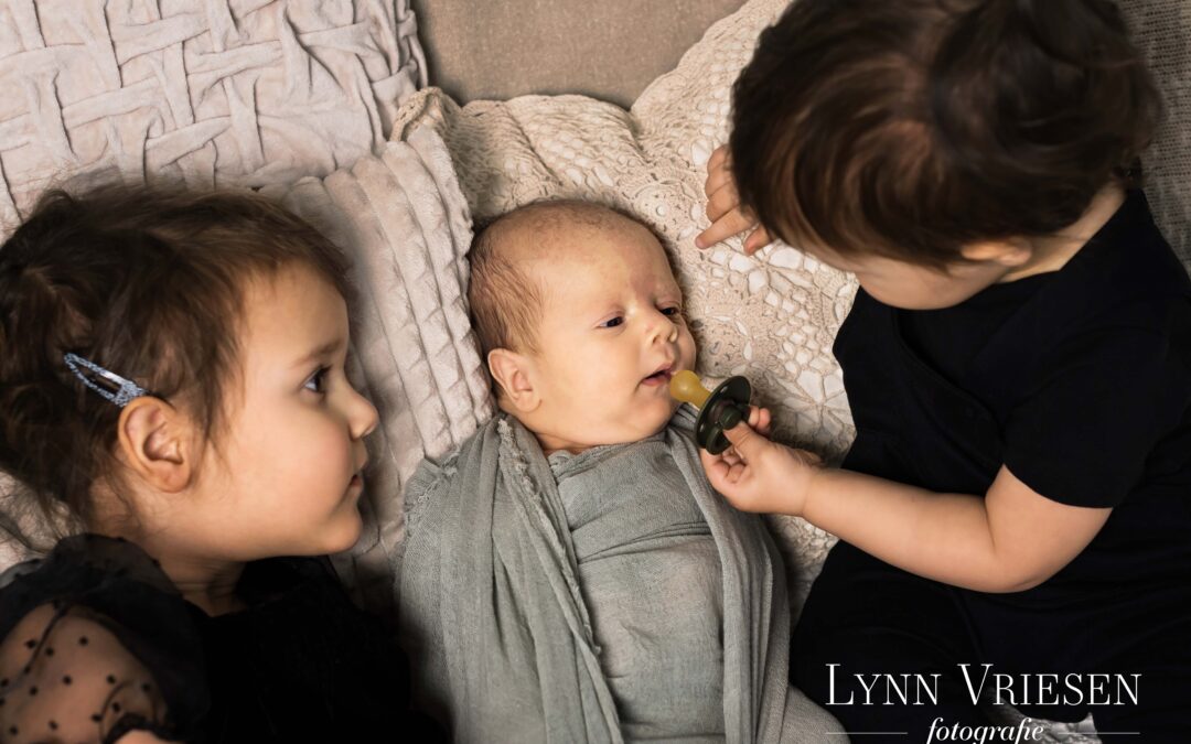 Lucas 6 weken – newborn fotoshoot Bergharen