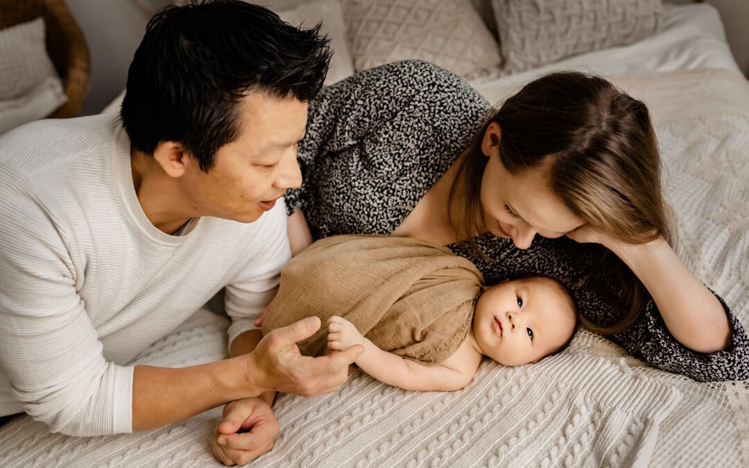 Vince 6 weken – newborn fotoshoot Epe