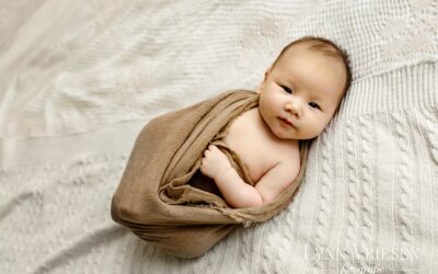 Vince 6 weken – newborn fotoshoot Epe