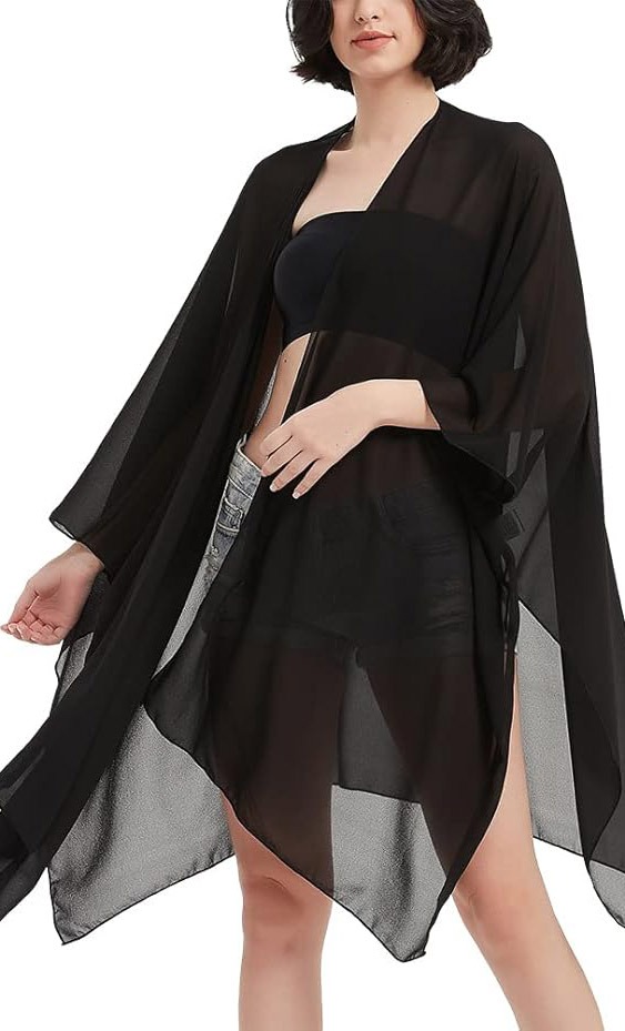 Boudoir kimono chiffon