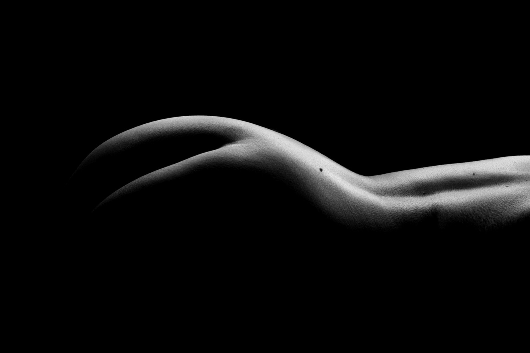 Boudoir silhouette foto shoot