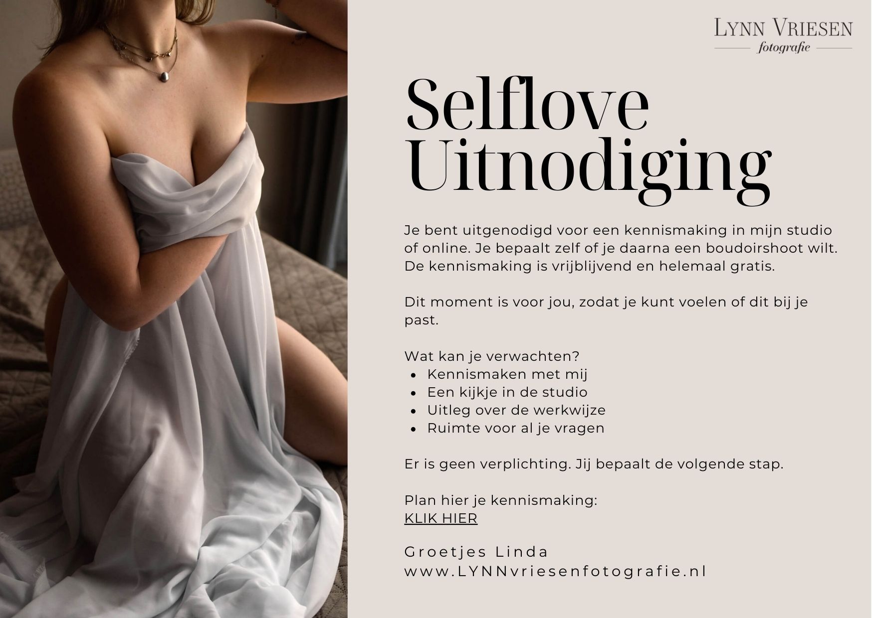 boudoirshoot cadeau