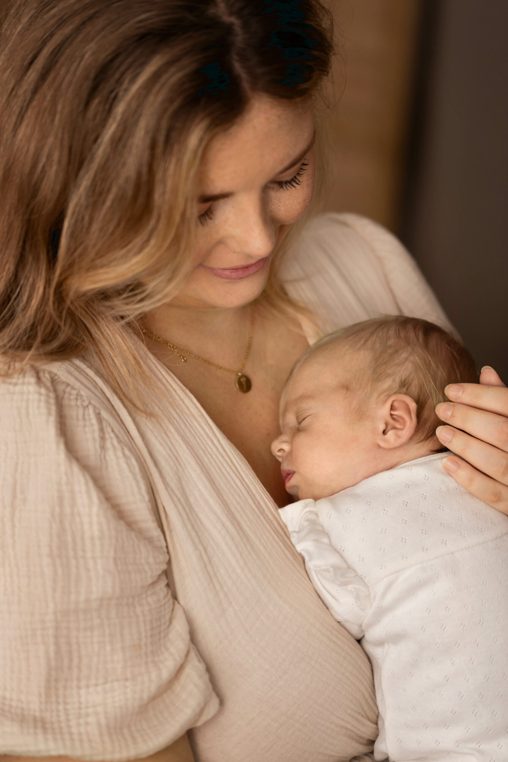 Newborn foto shoot combinatie met zwangerschapsshoot