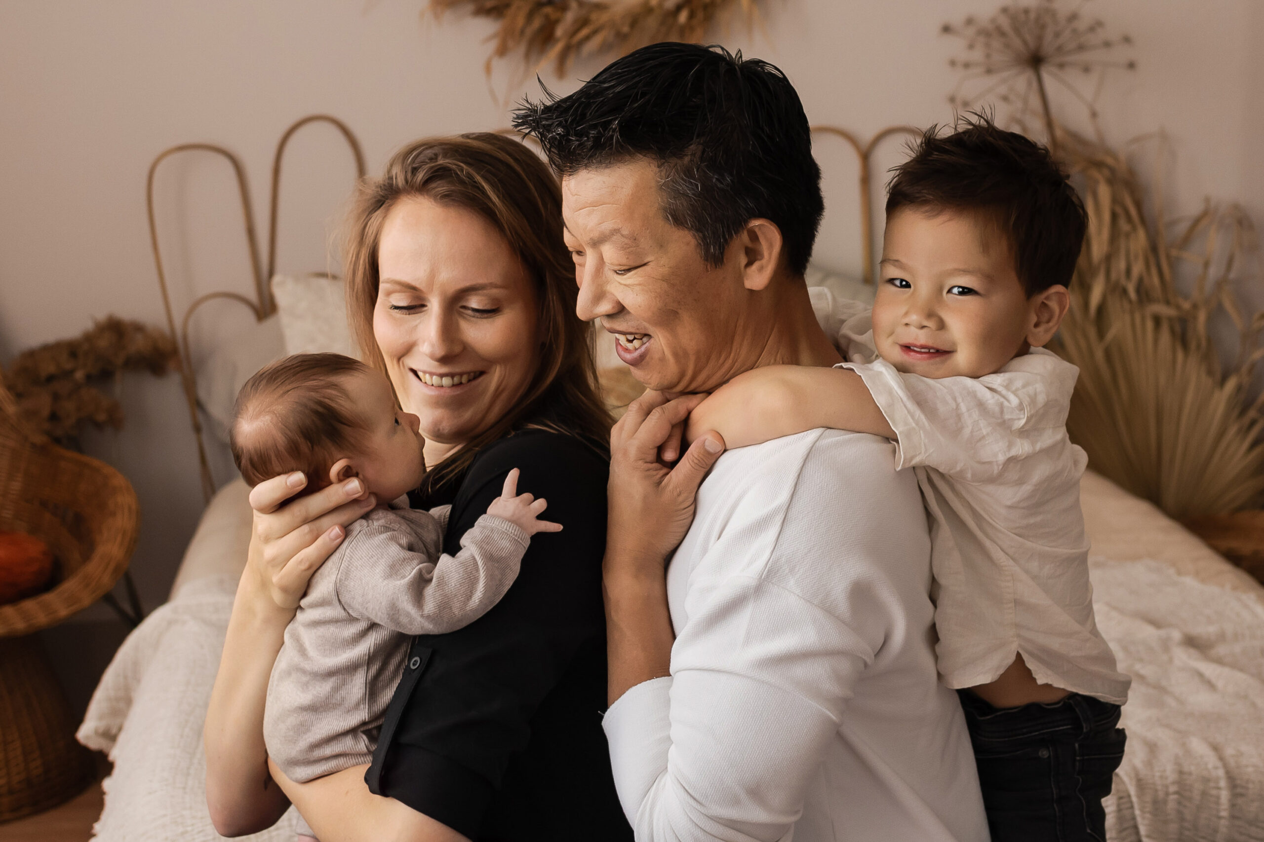 Fotoshoot pasgeboren baby Arnhem